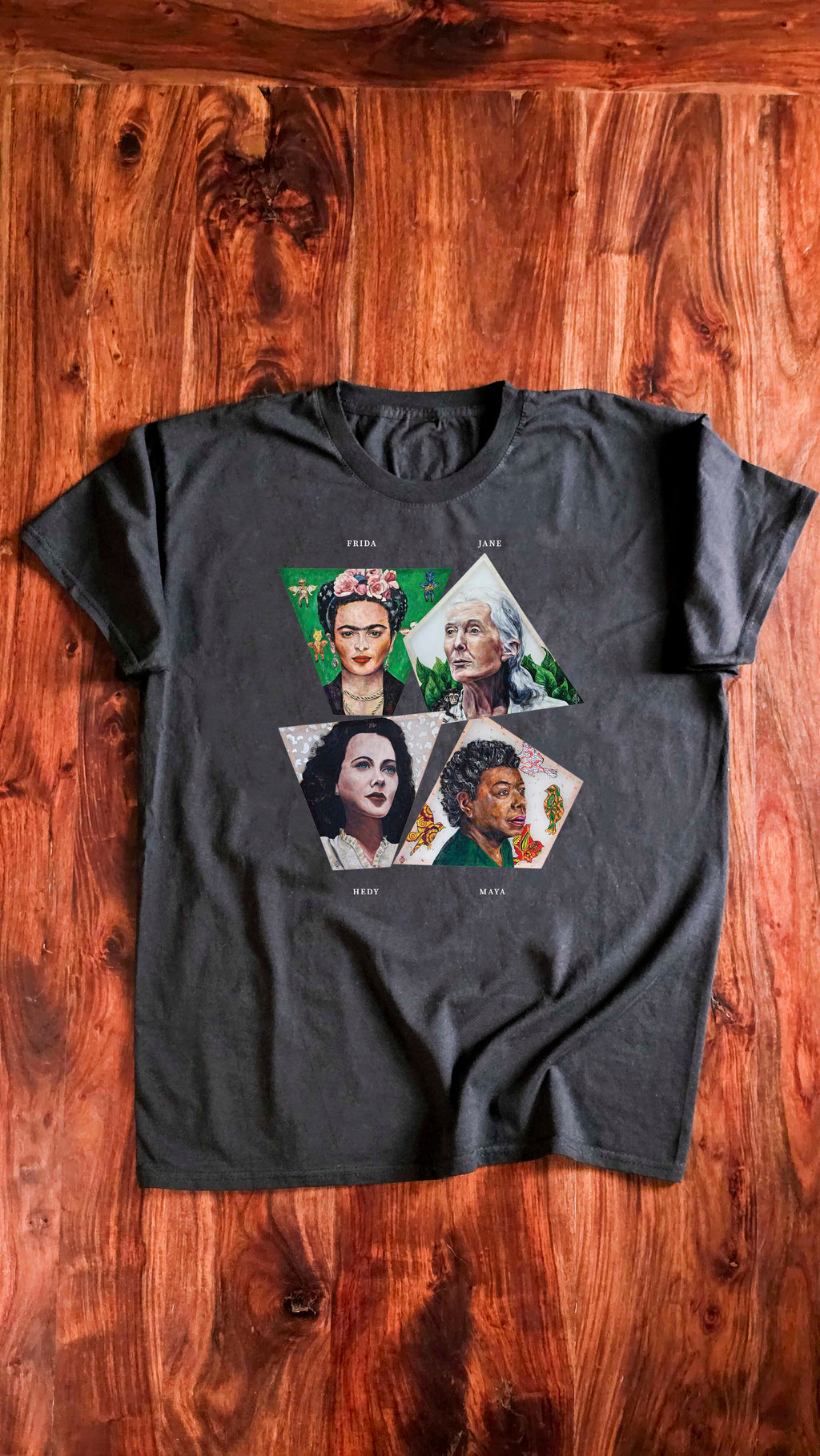 4 Paintings | Organic Cotton T-Shirt With Original Design