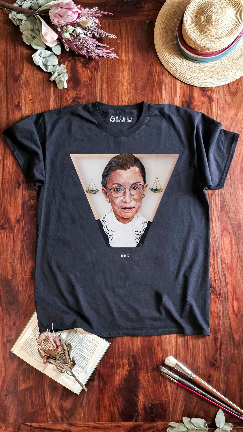 Ruth Bader Ginsburg | Organic Cotton T-Shirt With Original Design