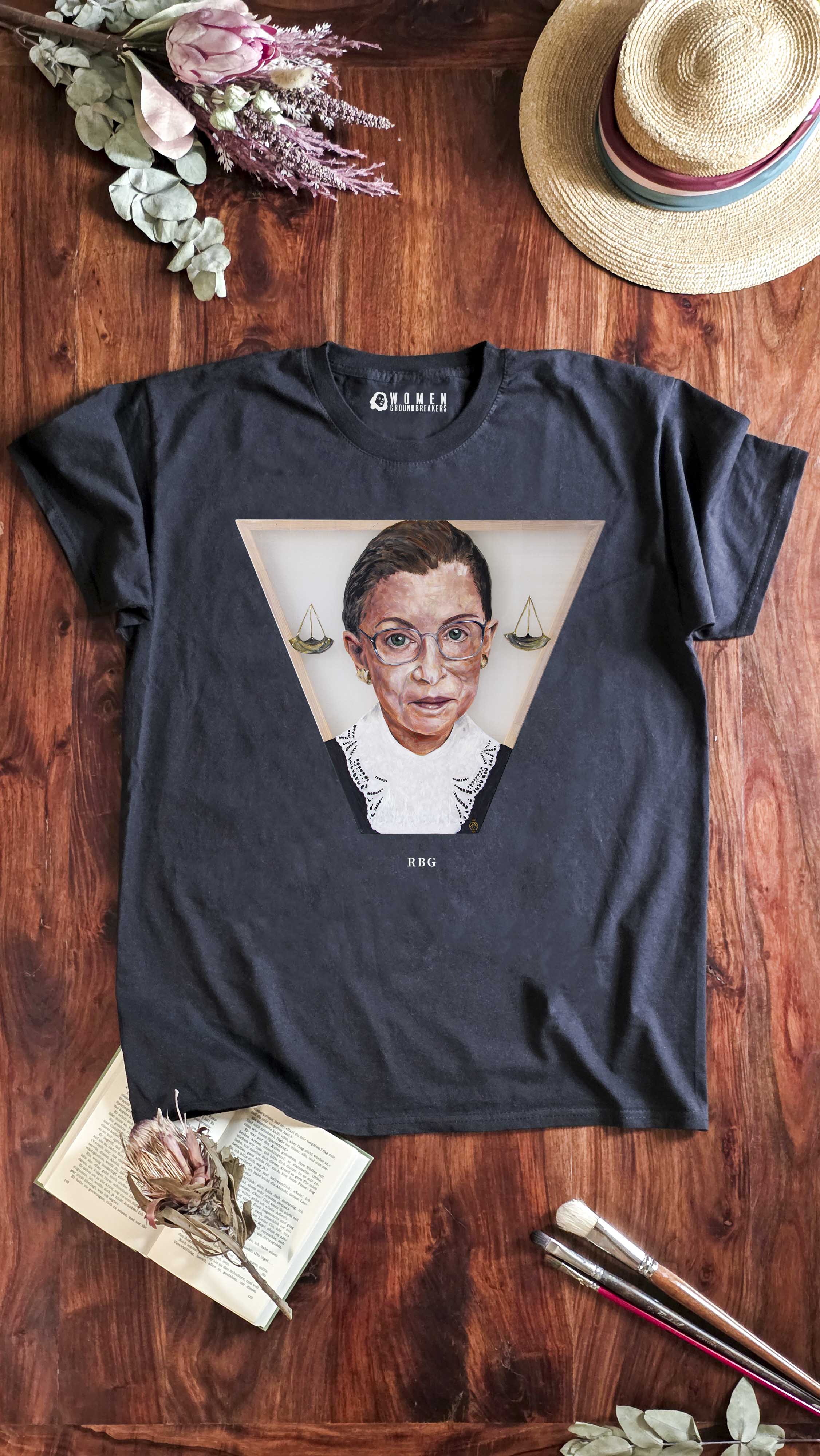 Ruth Bader Ginsburg | Organic Cotton T-Shirt With Original Design