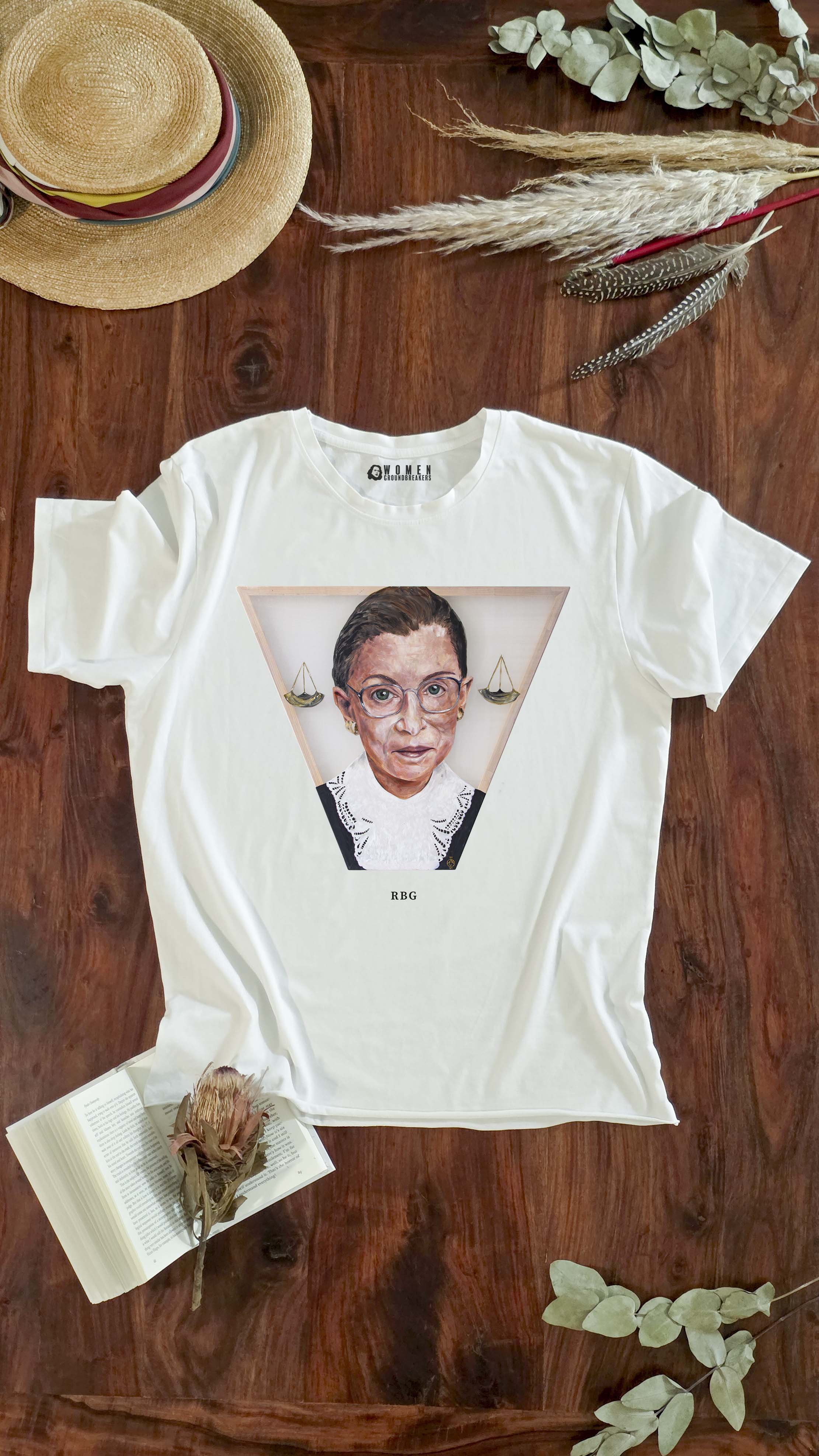 Ruth Bader Ginsburg | Organic Cotton T-Shirt With Original Design