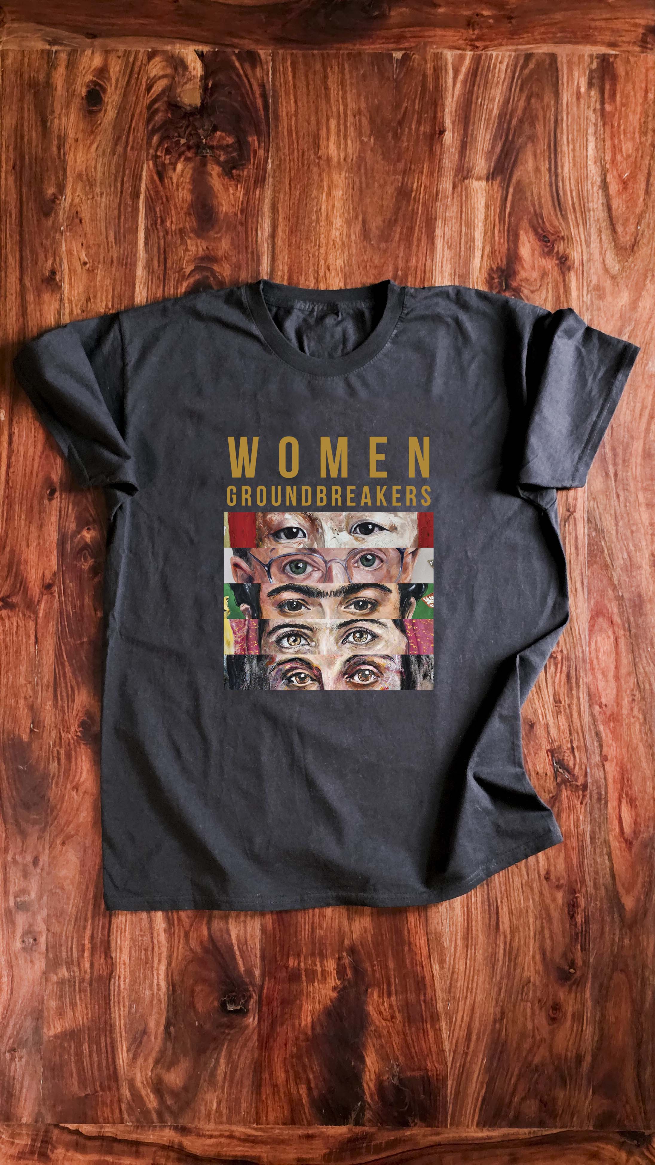 Five Pairs Of Eyes | Organic Cotton T-Shirt With Original Design
