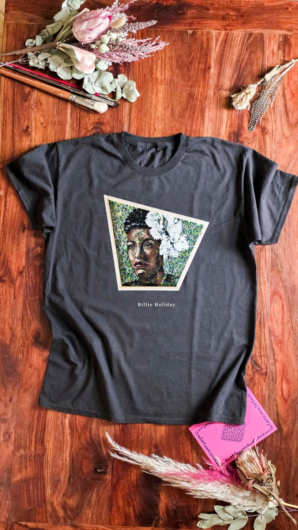 Billie Holiday | Organic Cotton T-Shirt With Original Design