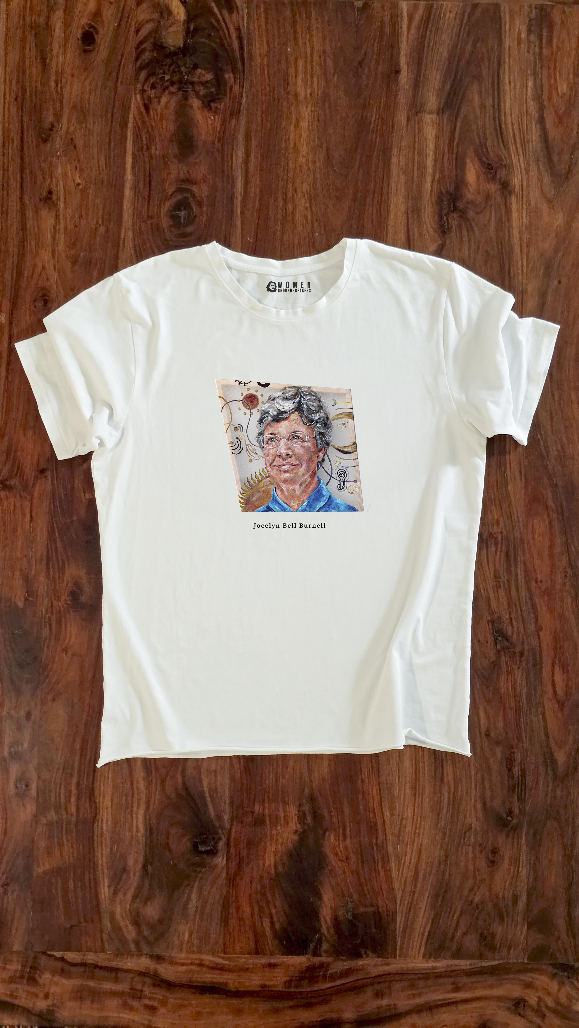 Jocelyn Bell Burnell | Organic Cotton T-Shirt With Original Design