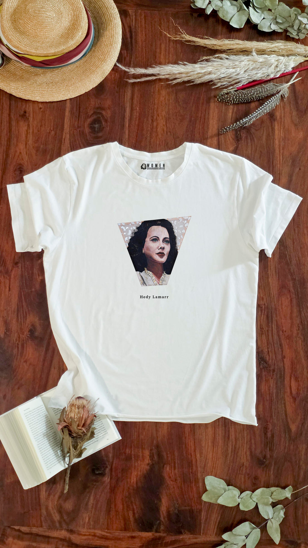 Hedy Lamarr | Organic T-Shirt With Original Design