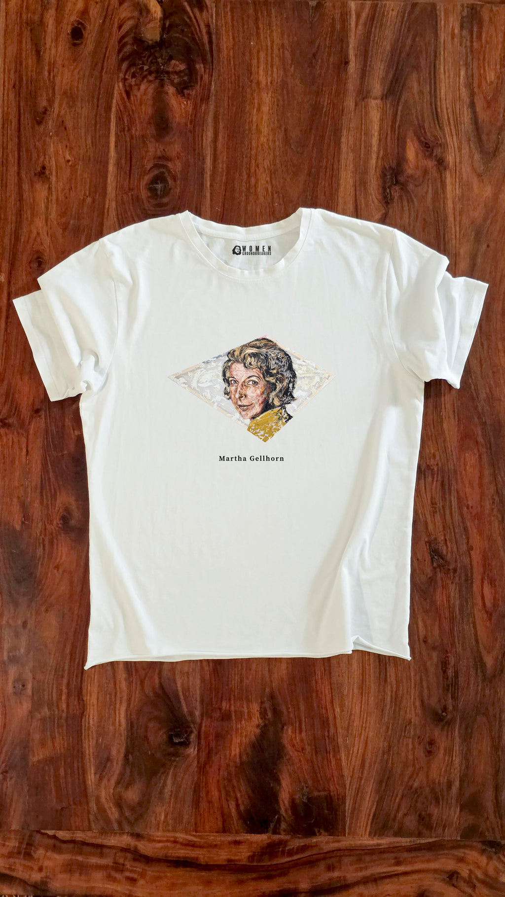 Martha Gellhorn | Organic Cotton T-Shirt With Original Design