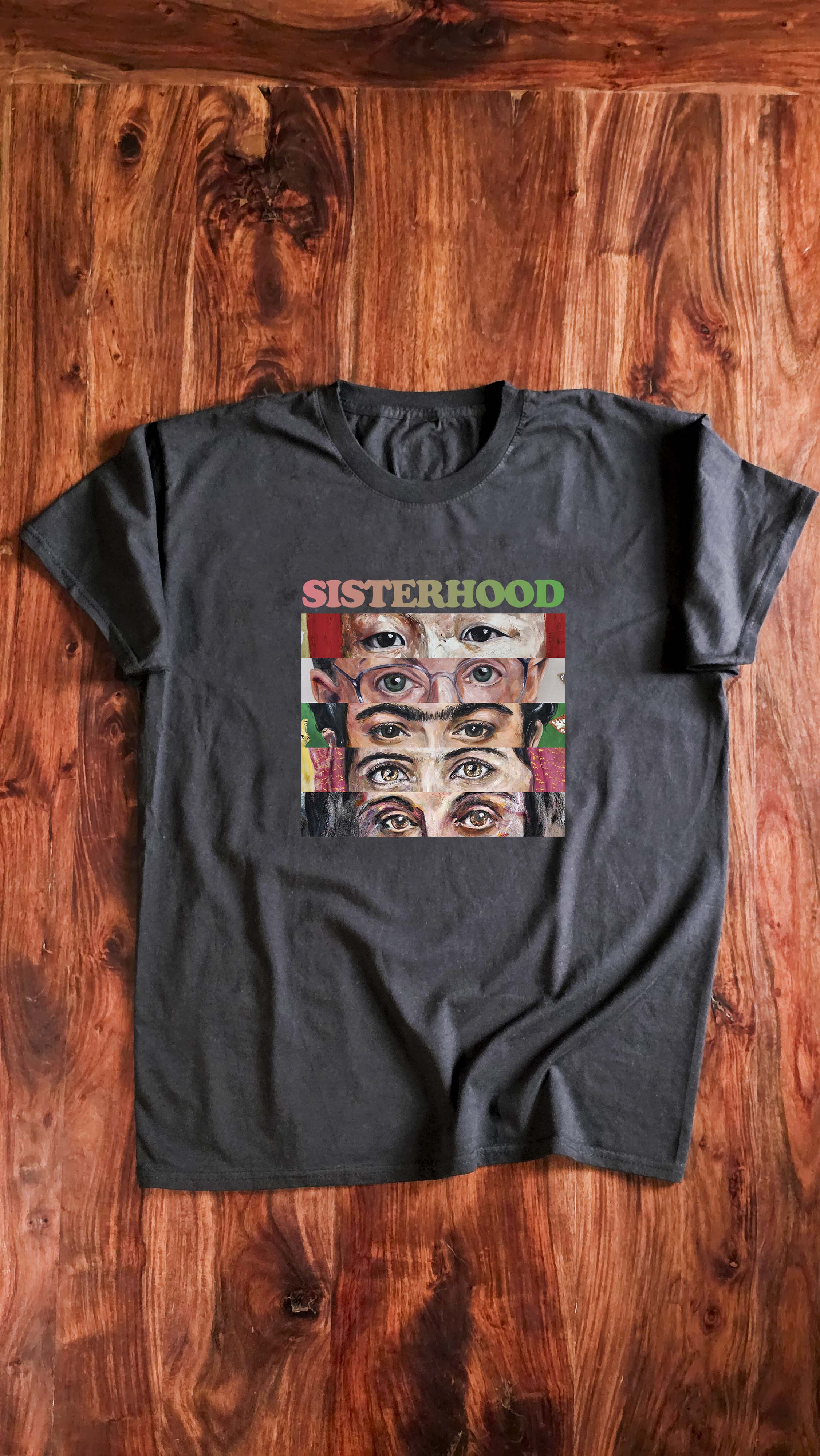 Sisterhood Of Five | Organic Cotton T-Shirt With Original Design